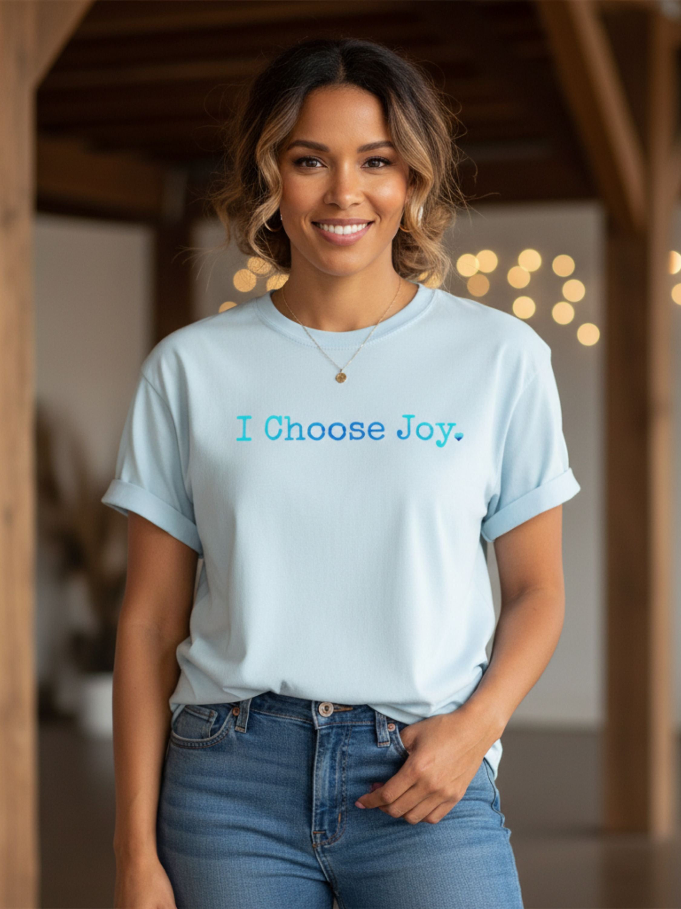 I Choose Joy — Bright Lines Christian Tee