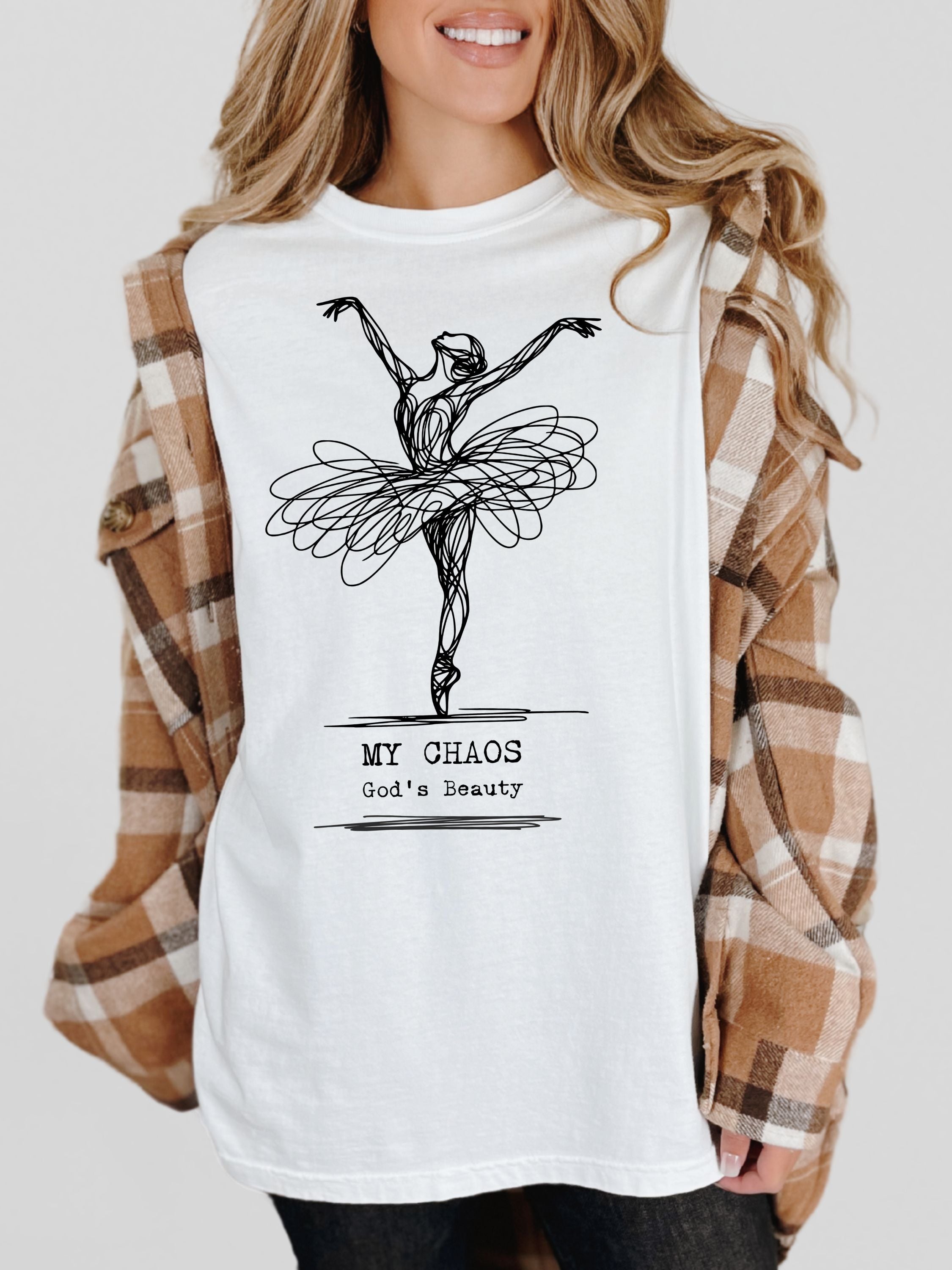 My Chaos, God's Beauty — Scribble Ballerina