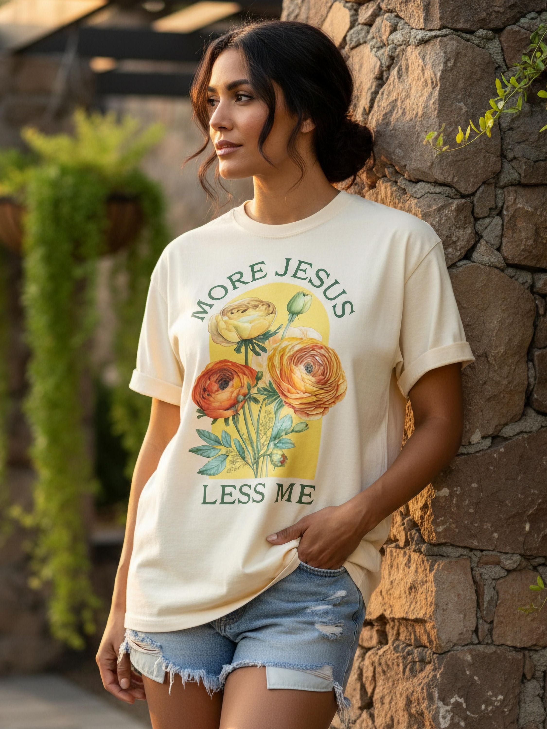 More Jesus, Less Me — Ranunculus Flowers
