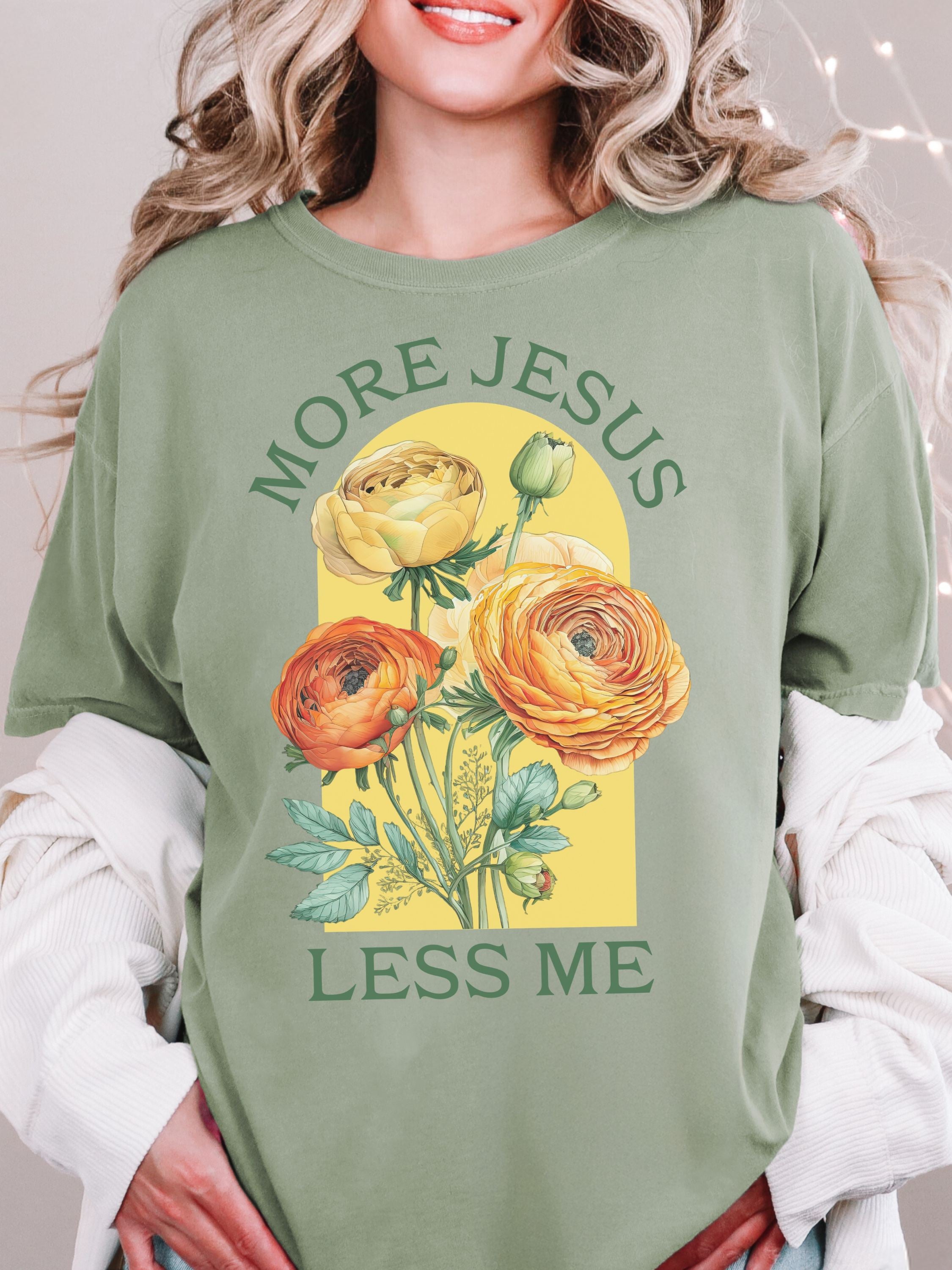 More Jesus, Less Me — Ranunculus Flowers