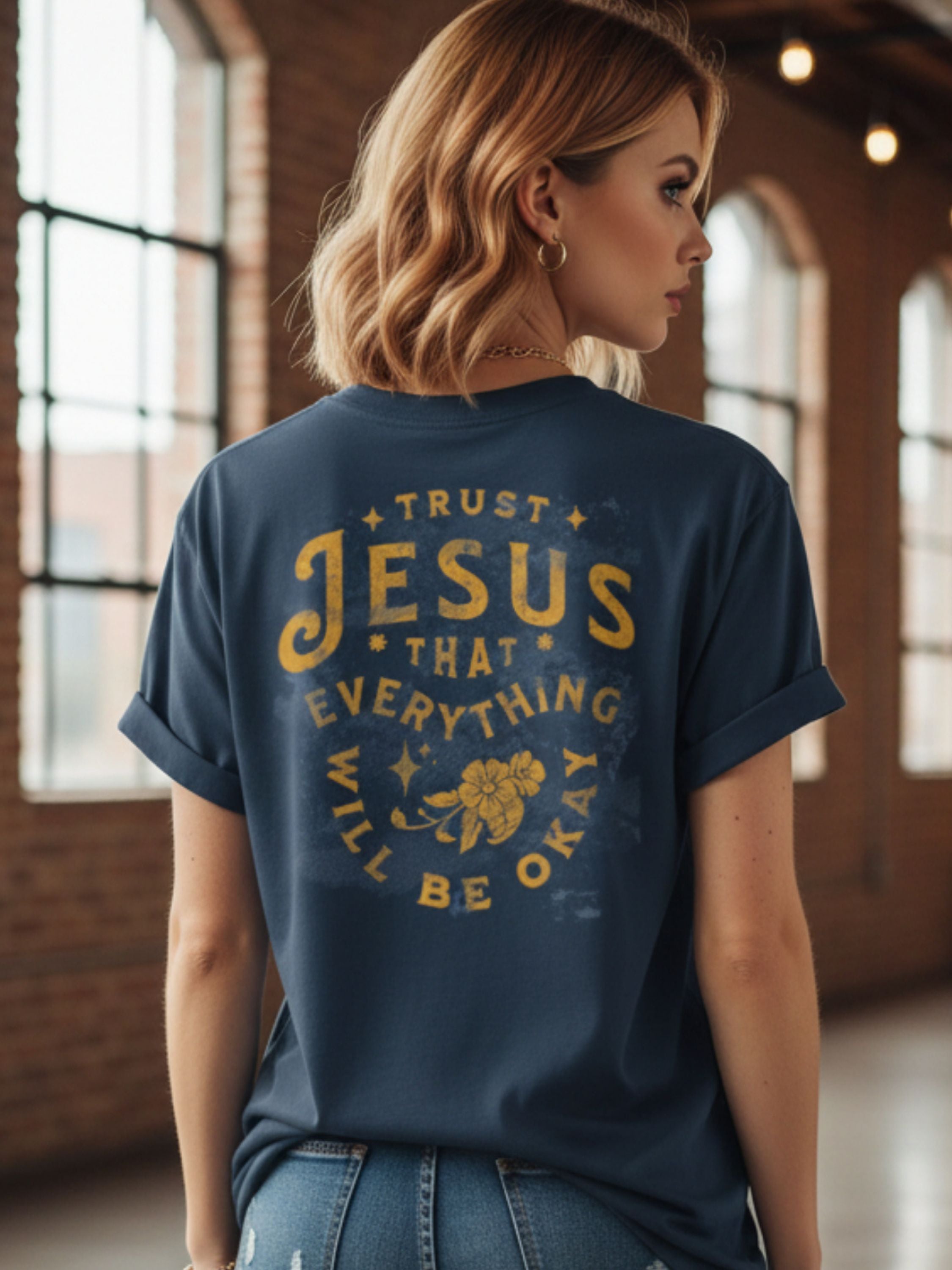 Trust Jesus — Everything Will Be OK Tee
