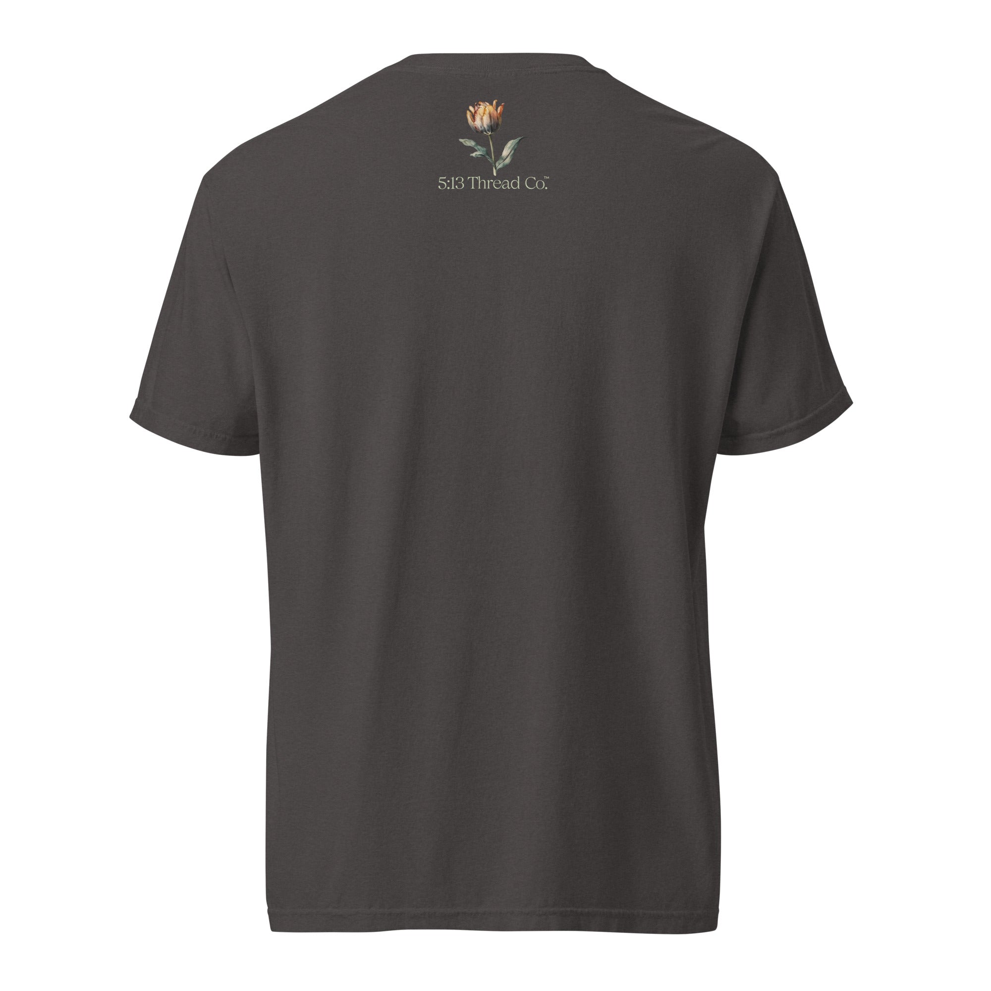 Living Proof of a Loving God — Tulip Design on Dark