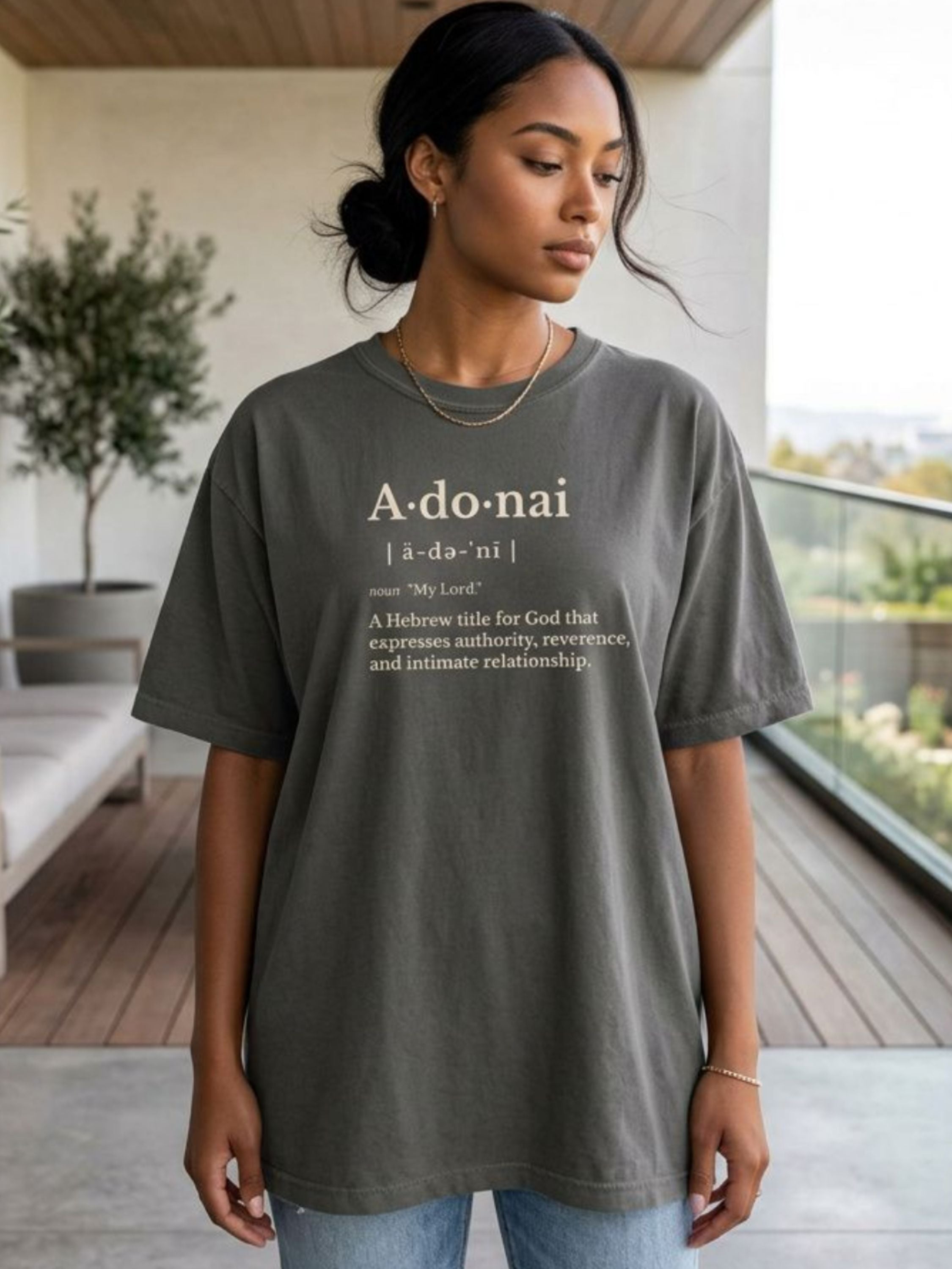A·do·nai — Faith Tee