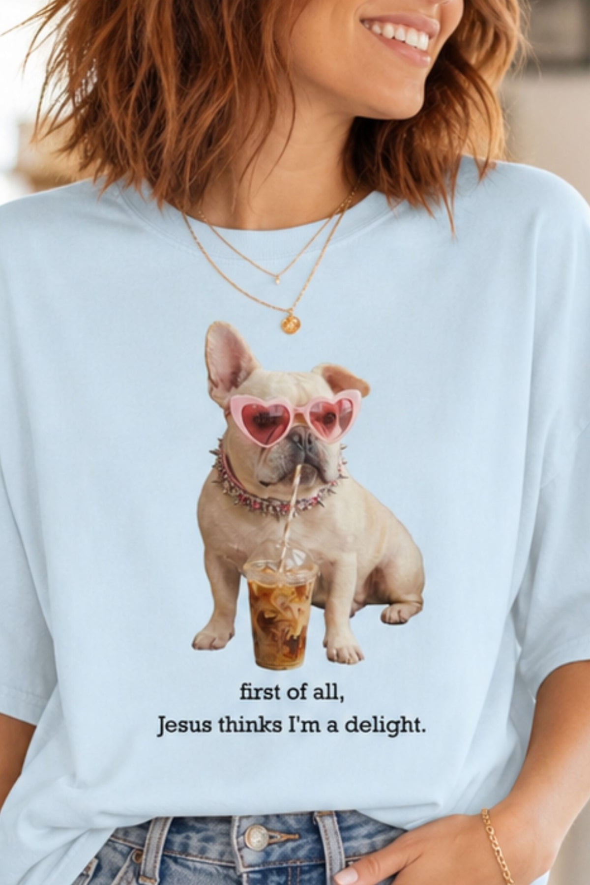 Delight — French Bulldog Graphic Tee