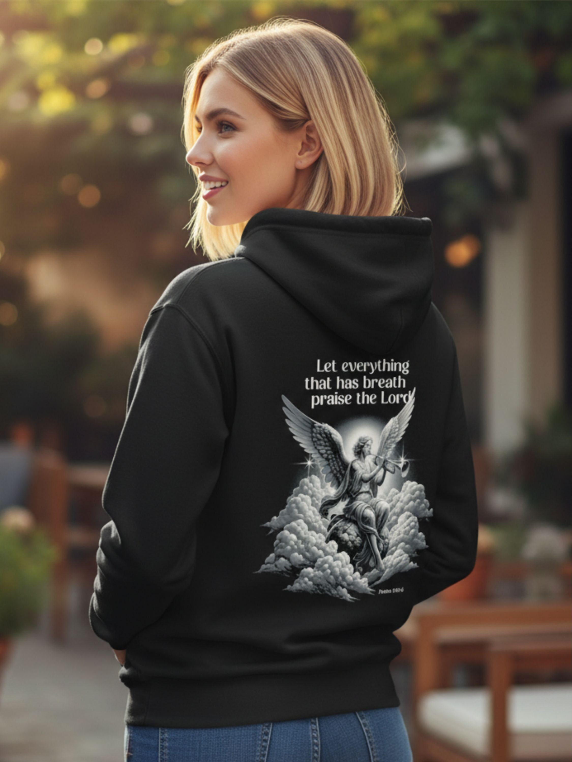 Christian Apparel | Premium Hoodie | Let Everything That Has Breath