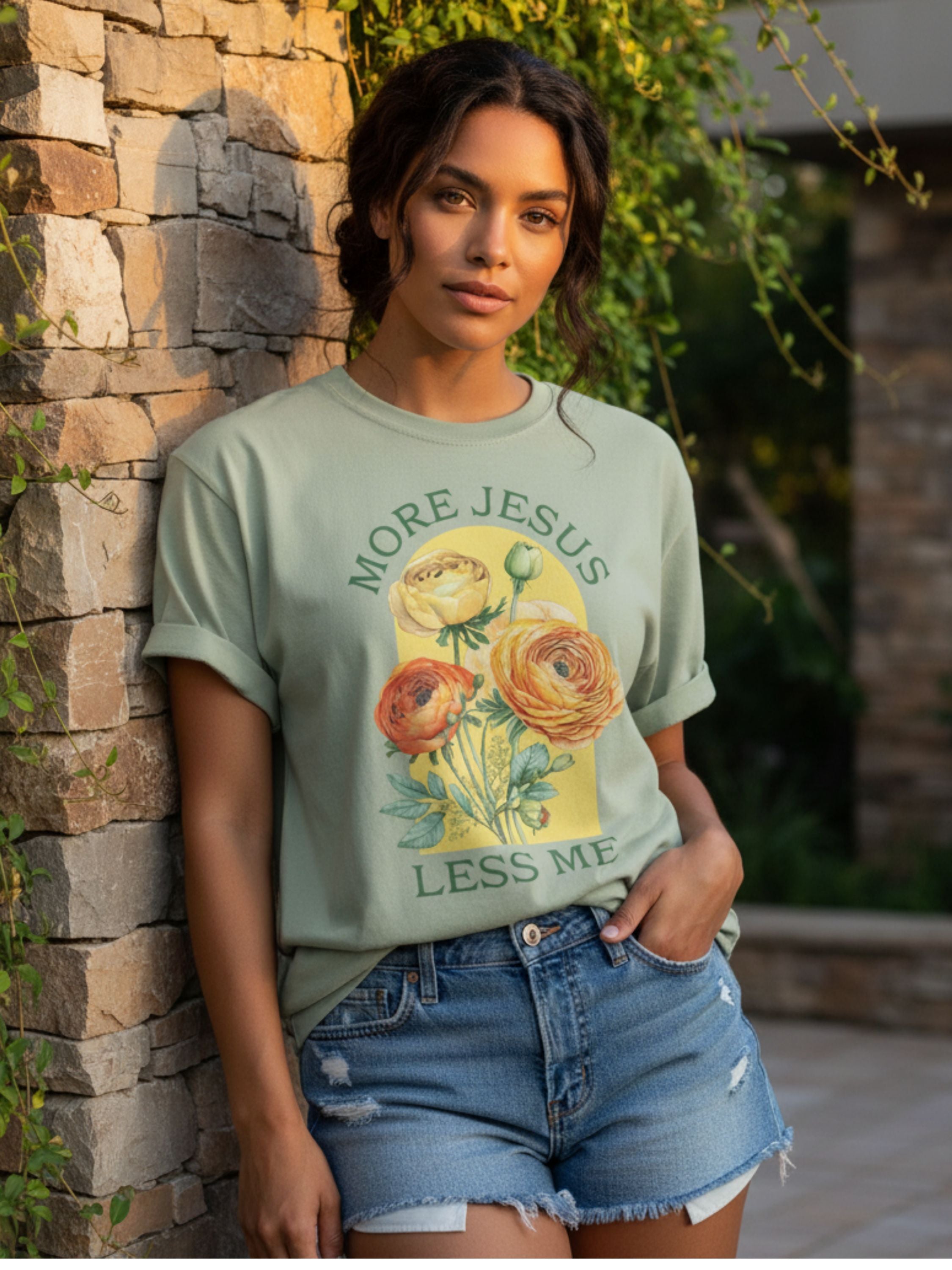 More Jesus, Less Me — Ranunculus Flowers